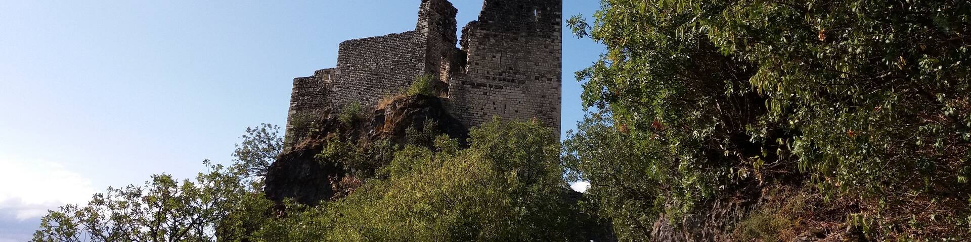 Rochemaure - Tour du Guast.