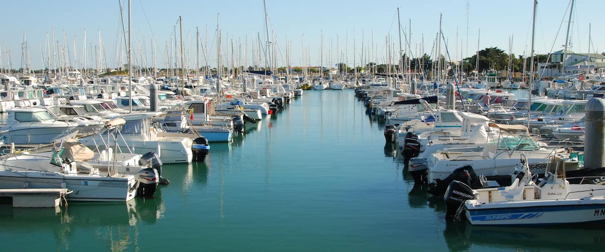 Vue de l'île d'Oléron.