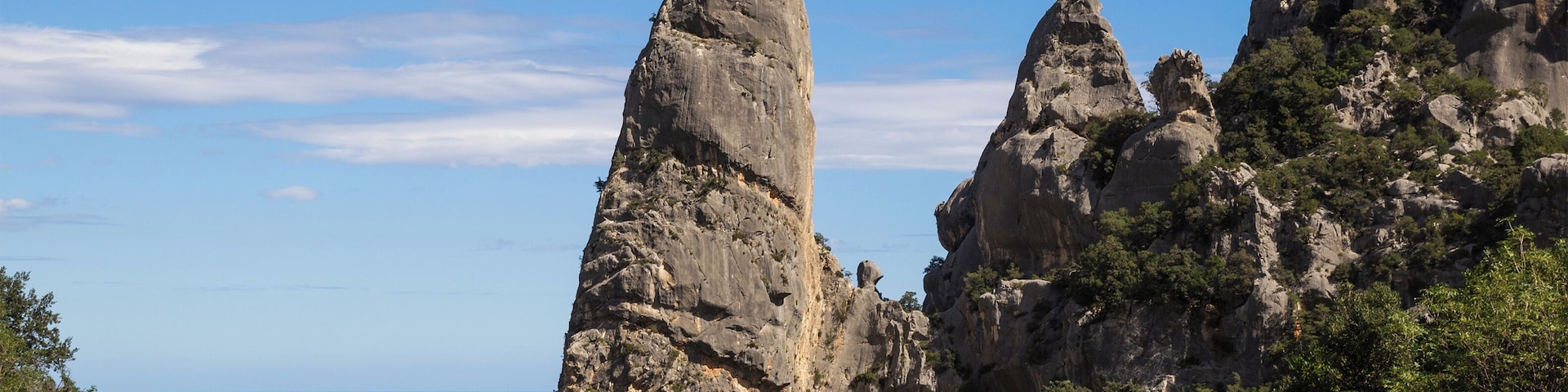 view onto Cala Goloritzé, Sardinia