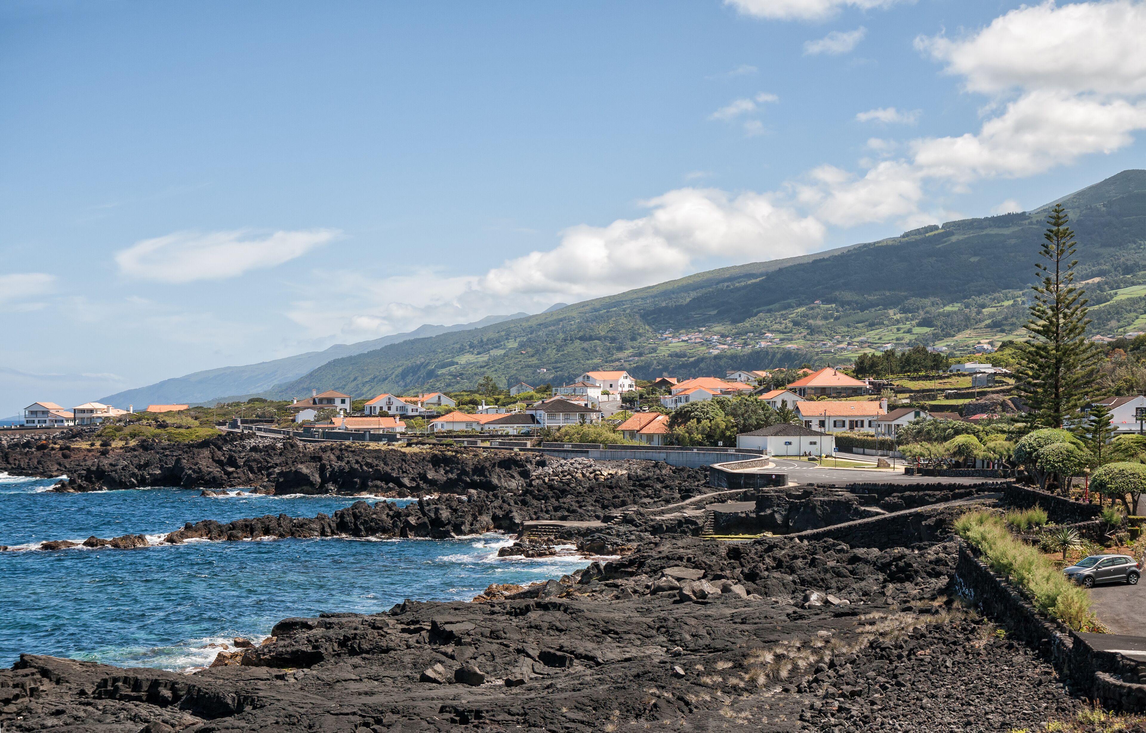 Coast of Pico island, Azores