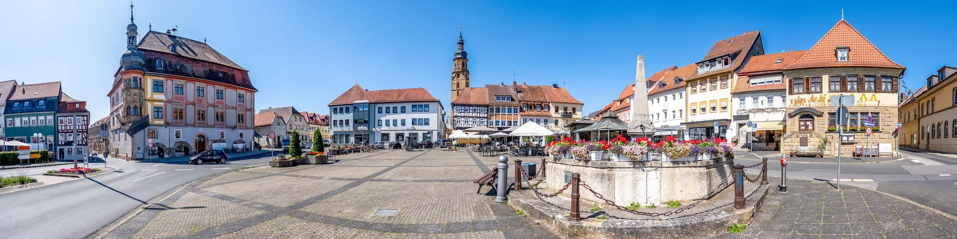 Altstadt, Bad Königshofen im Grabfeld, Bayern, Deutschland