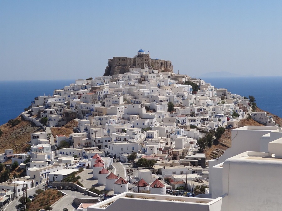 Astypalea is a remote Greek island technically in the Dodecanese but more like the Cyclades. Not the easiest to get to (we flew) and not much to do but a lovely glimpse of Greece away from the hordes on an island hopping trip