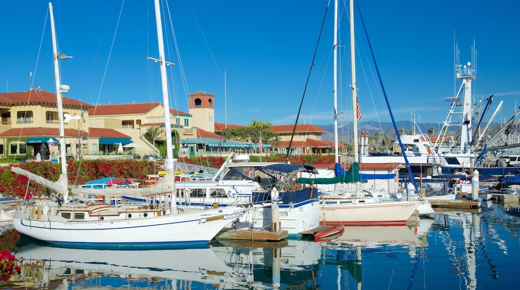 Ventura Harbor joka esittää venesatama