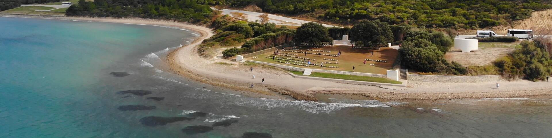 Anzac Cove is a small cove on the Gallipoli peninsula in Turkey. It became famous as the site of World War I landing of the ANZACs on 25 April 1915.