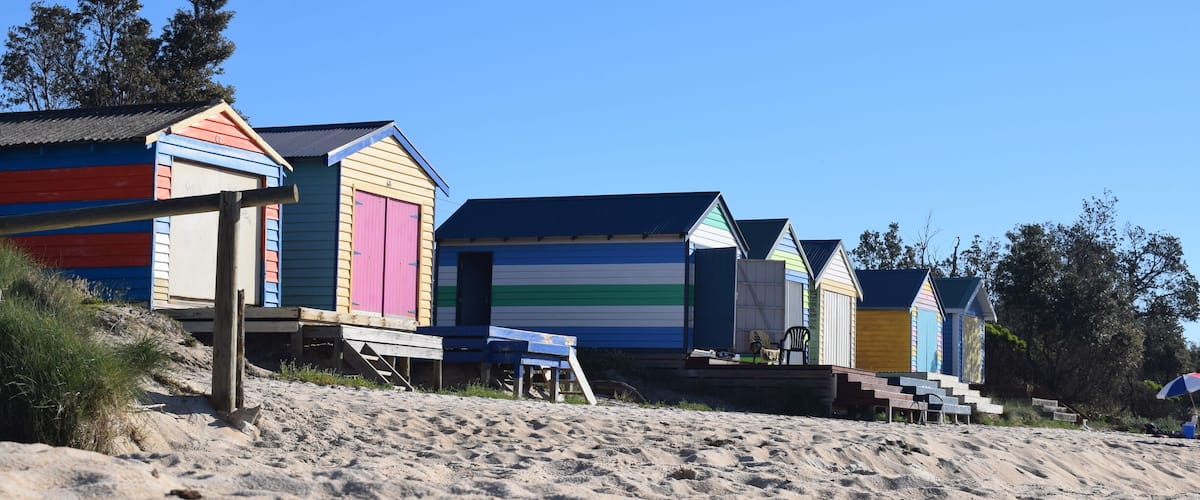 I recently fell in love with the colourful iconic boat sheds of the Mornington Peninsula of Melbourne, Australia.
Brightly painted boat sheds line nearly every beach South of Melbourne. It's rare to see the same design or pattern twice.
#beach #australia #melbourne #beachhut #troveon