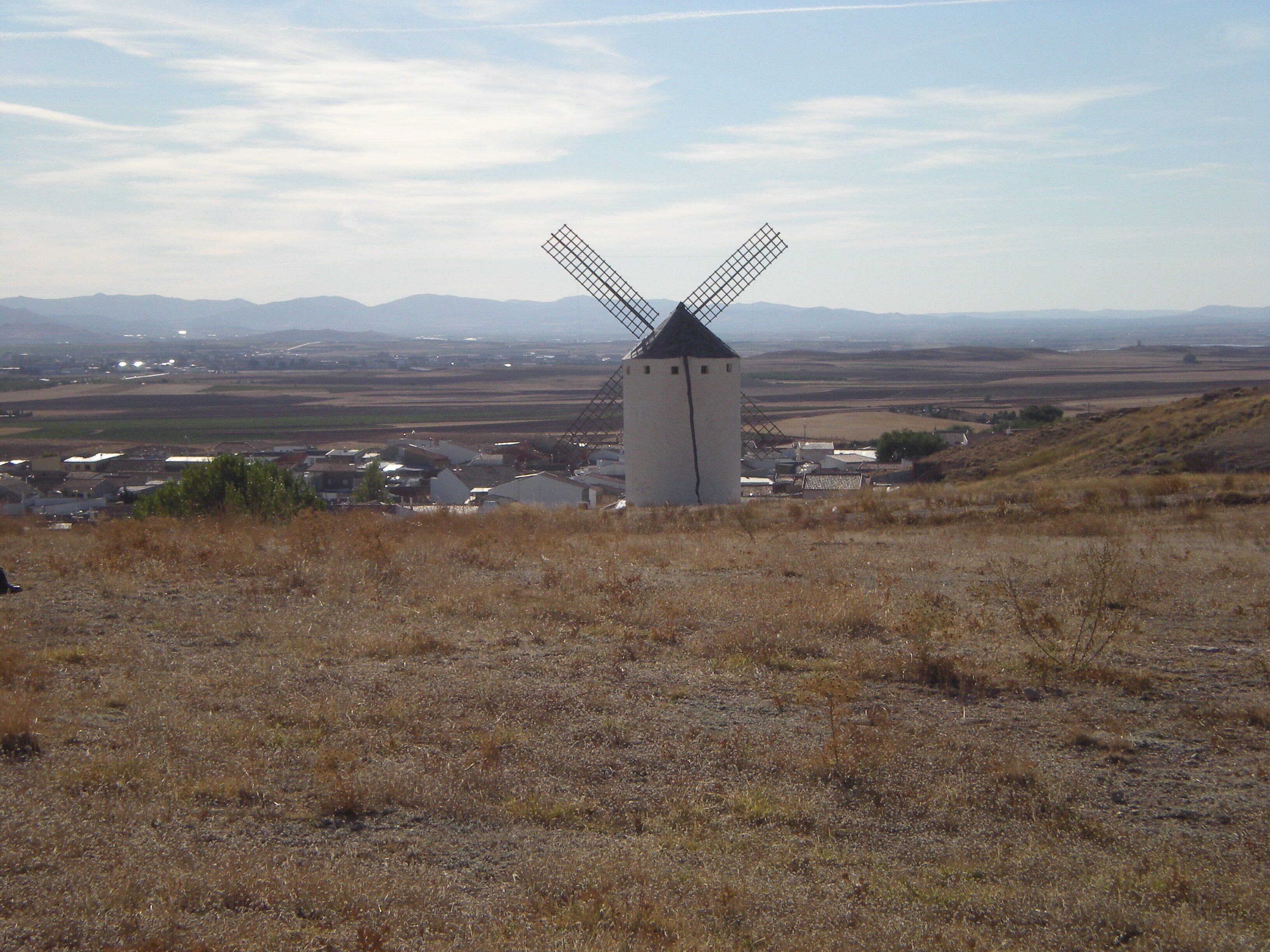 Molino Campo de Criptana. Provincia de Ciudad Real. Castilla-La Mancha. España