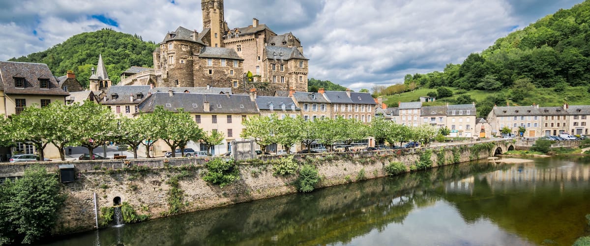 Estaing, Aveyron, Occitanie, France.