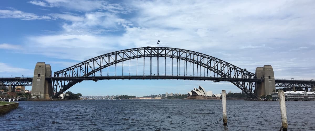 A short ferry trip from Circular Quay to McMahon's Point. You get the view looking back at the city...with the Harbour Bridge and the Opera House...
#sydney
#circularquay
#harbourbridge
#australia
