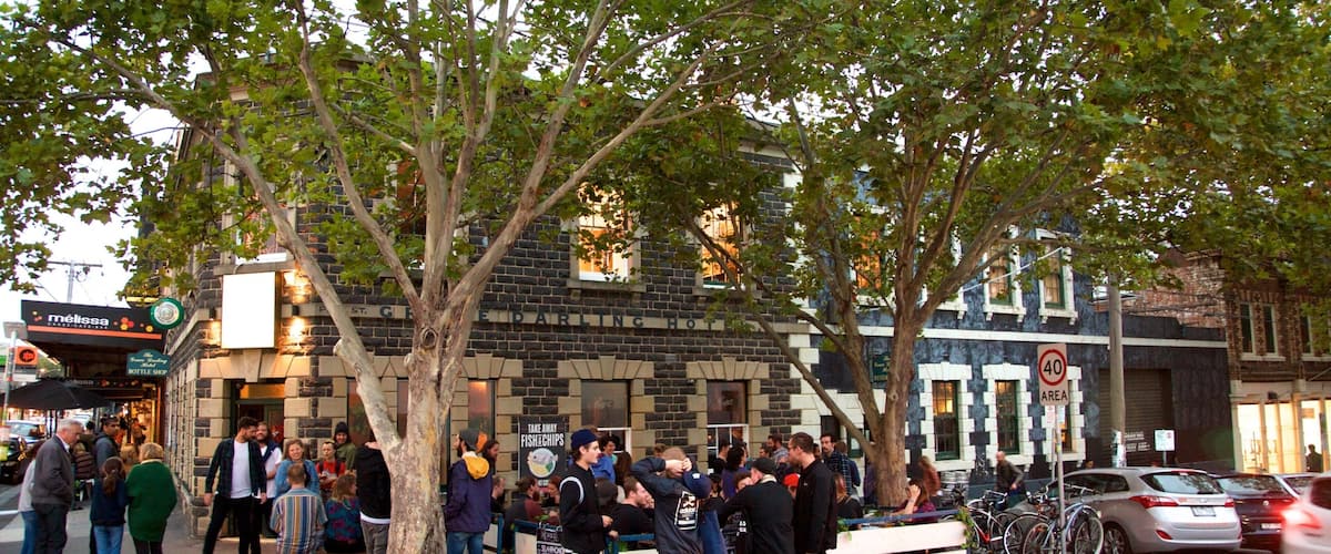 Collingwood as well as a small group of people