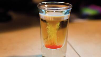 The Jellyfish Shot - the best shot ever
http://www.divebuddies4life.com/the-jellyfish-shot/