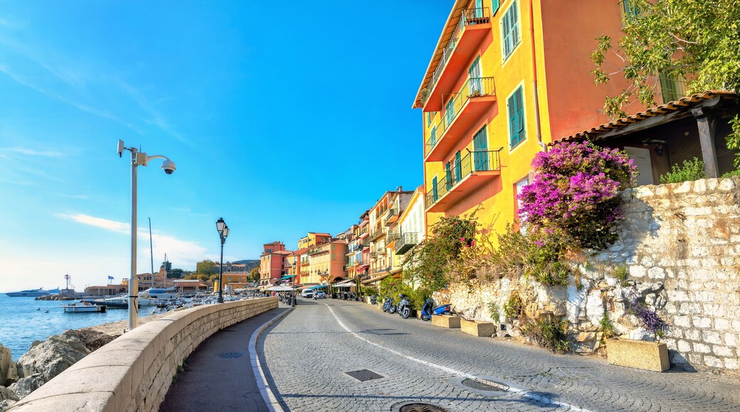 Resort town Villefranche-sur-Mer. Cote d'Azur, France