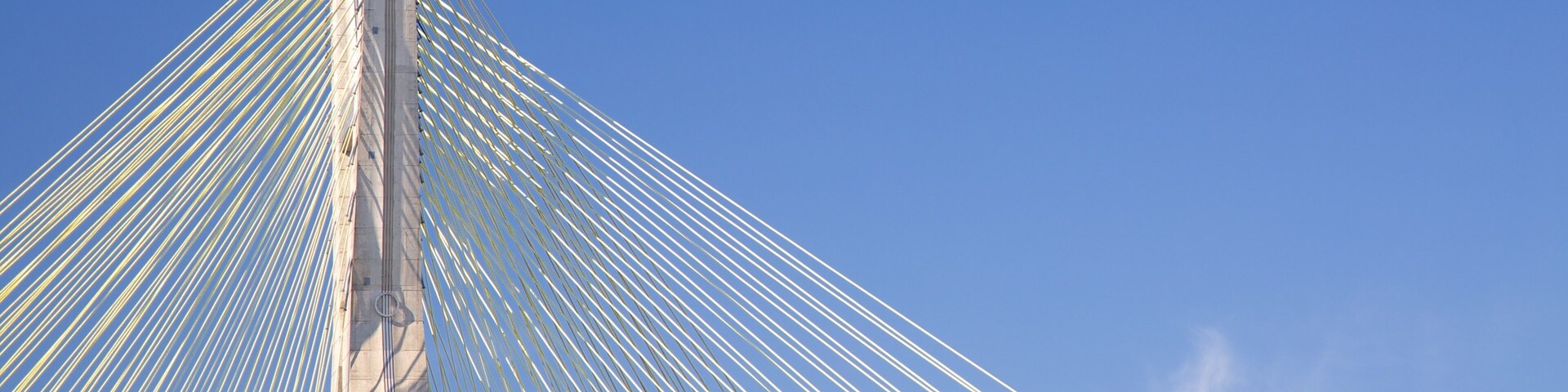 Puente Octavio Frias de Oliveira mostrando arquitectura moderna y un puente