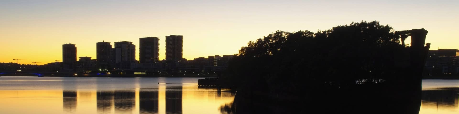 Sunrise shot at the SS Ayrfield