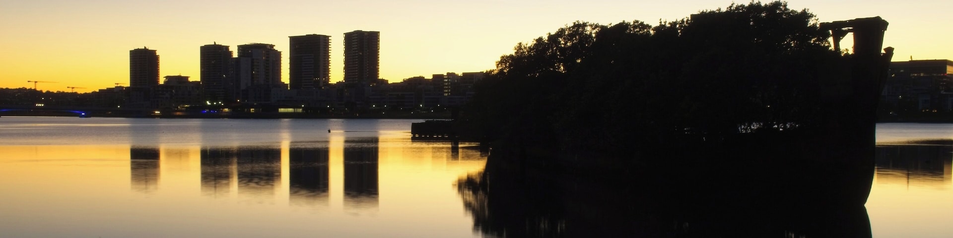 Sunrise shot at the SS Ayrfield