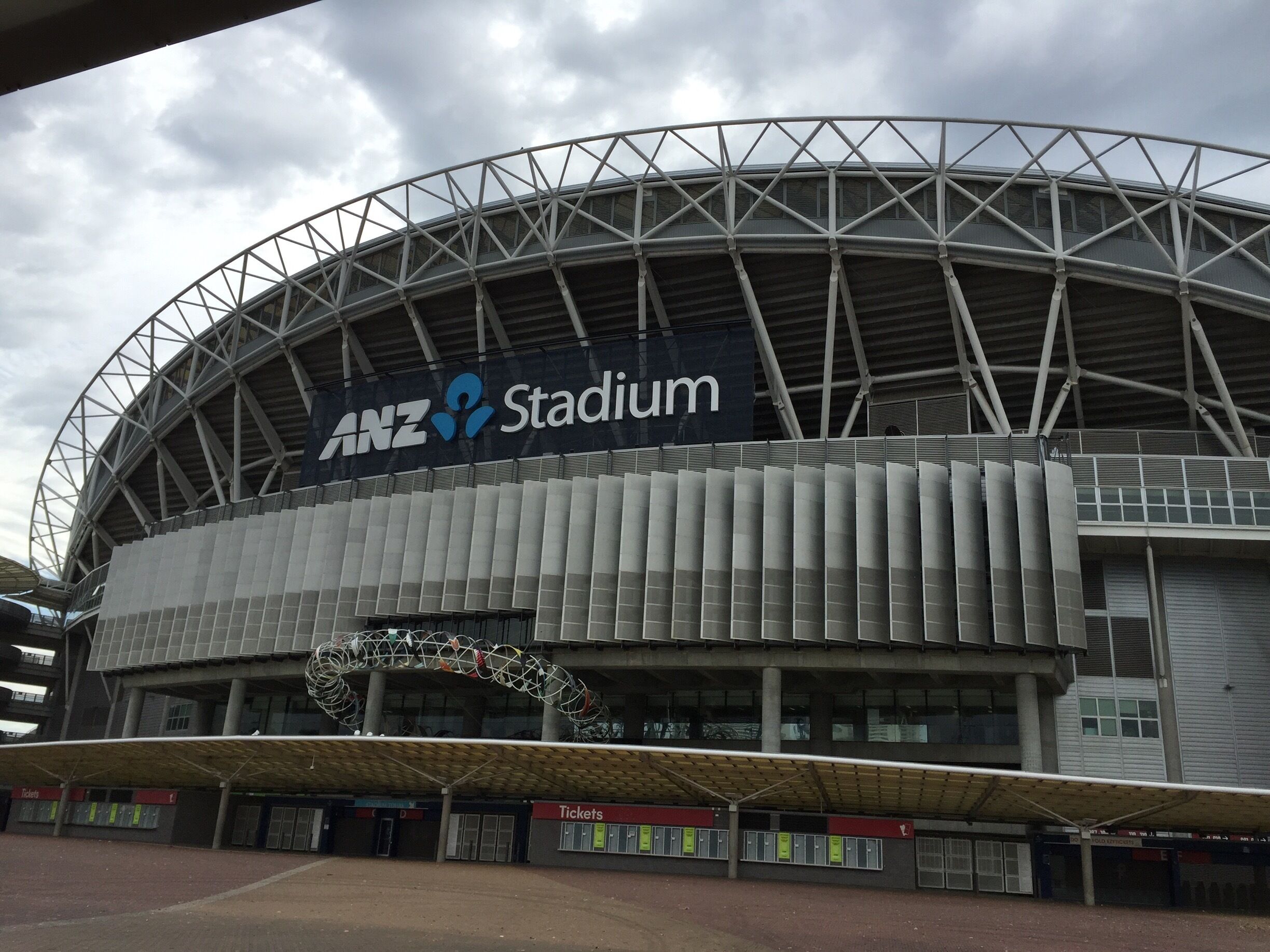 This is where they had the Sydney Olympics