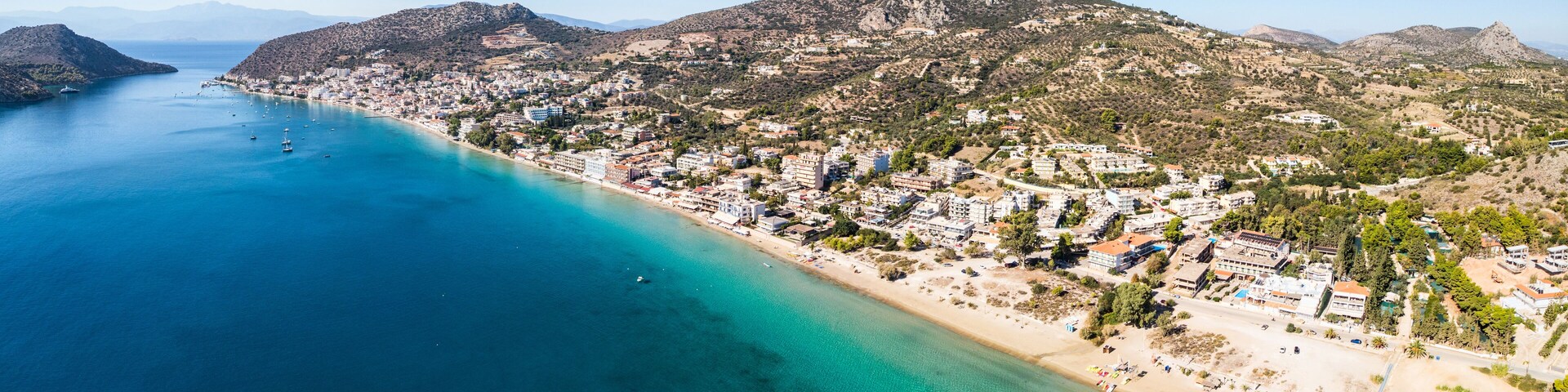 Tolo town near Nafplio in Peloponnese, Greece