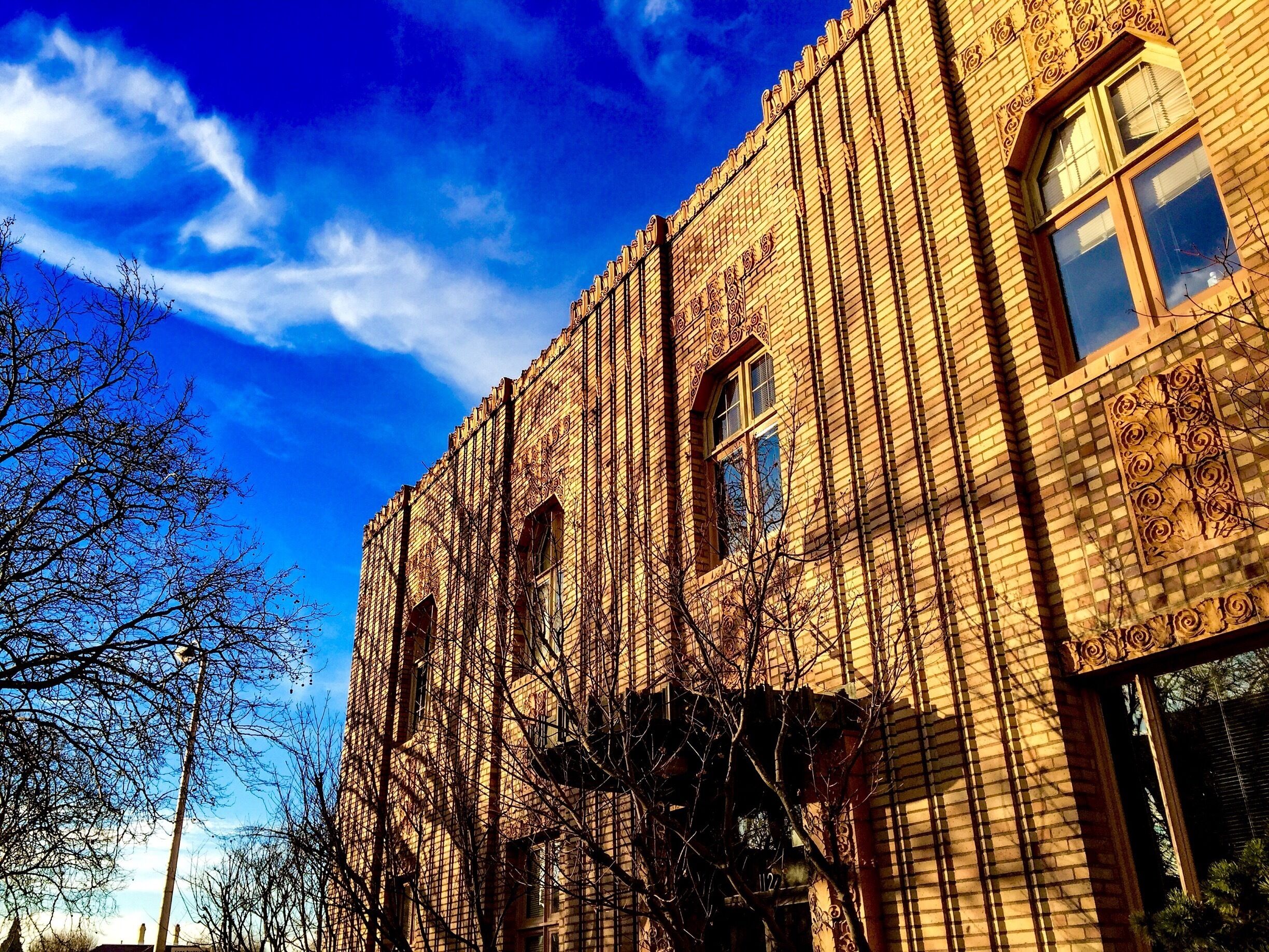 Built in 1934 to house the first telephone exchange in the city of Vancouver, the building stood in place for over fifty years before it was added to the U.S. National Register of Historic places in 1986. It is still very structurally sound, houses a set of offices, and is used every working day of the year.  Most of what I can say about its history, design, and construction would simply be a repetition of the material you'll find in the referenced link.

What these documents won't tell you is the effect it will have, seeing it against the sharp blue sky a little over an hour before sunset.  I have lived in this city for more than twenty-five years, and I am here to tell you, it was as if I was seeing it for the first time.


http://www.waymarking.com/waymarks/WMJB4H_Vancouver_Telephone_Building_Vancouver_Washington

A fine example of art deco #Architecture in Vancouver, Washington.