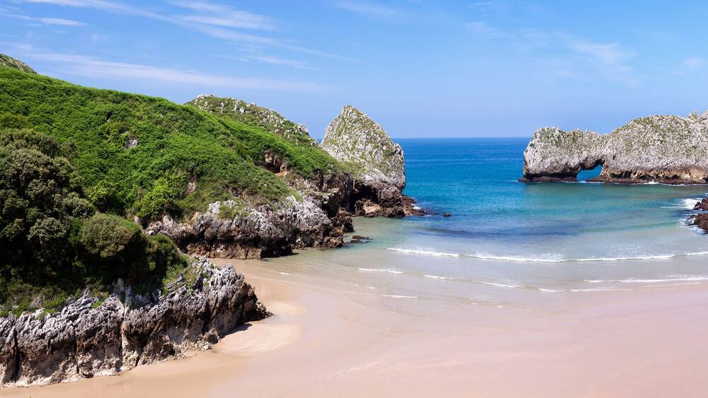 Playa de Berellín (panorama)