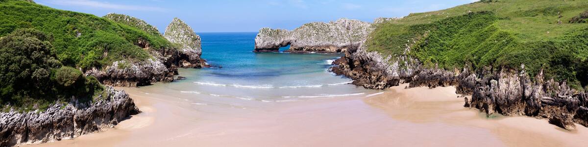 Playa de Berellín (panorama)