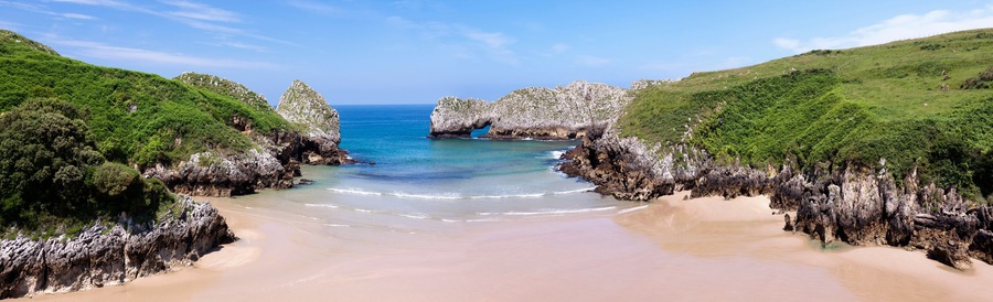 Playa de Berellín (panorama)