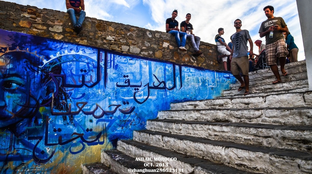 The corner next to Atlantic Ocean
#blue #Morocco #Asilah