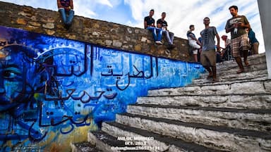 The corner next to Atlantic Ocean
#blue #Morocco #Asilah