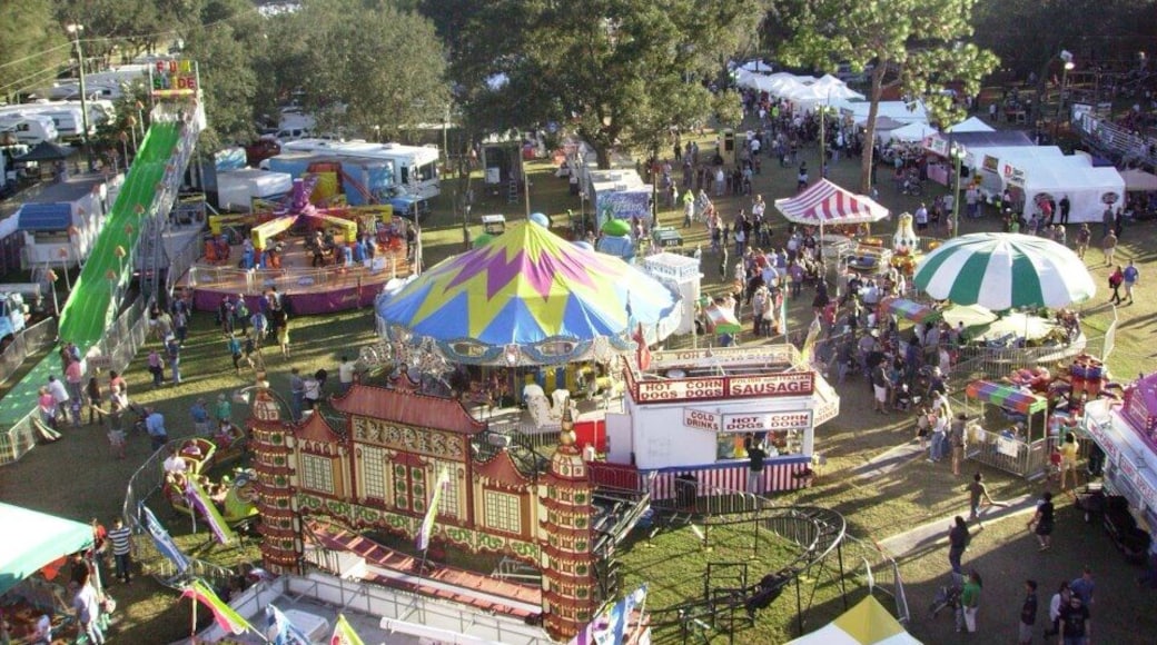 Awesome view of this once a year festival held in October in niceville Florida.