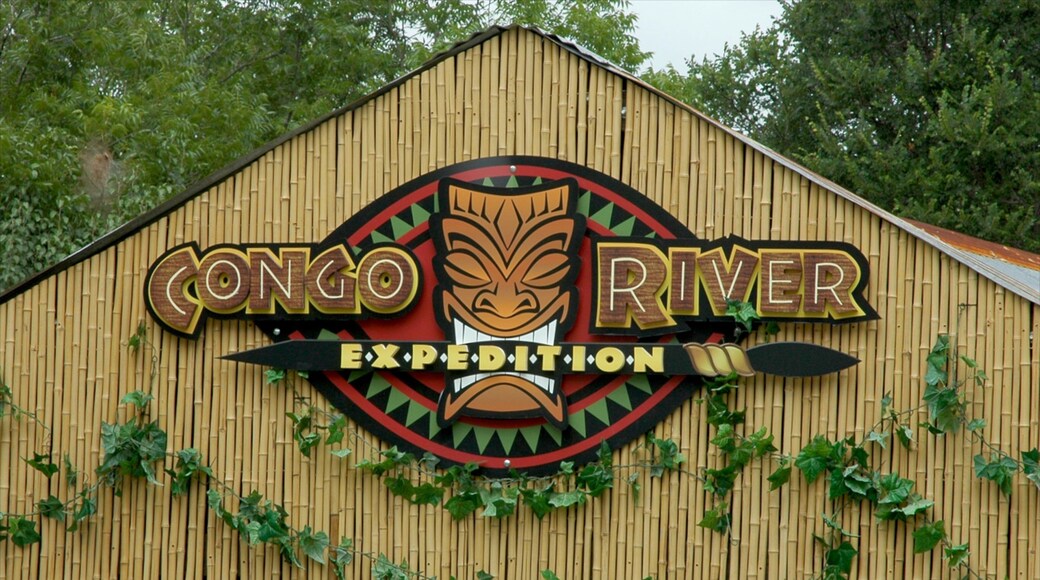 Schlitterbahn Waterpark which includes signage and a waterpark