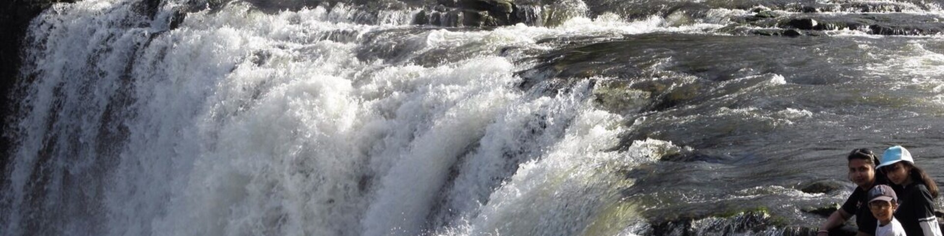 #TroveOn Beautiful site just a few kms from Paihia. If clicked from a particular angle, one can get a picture that feels we are very close to the falls, even though we are at a safe distance.