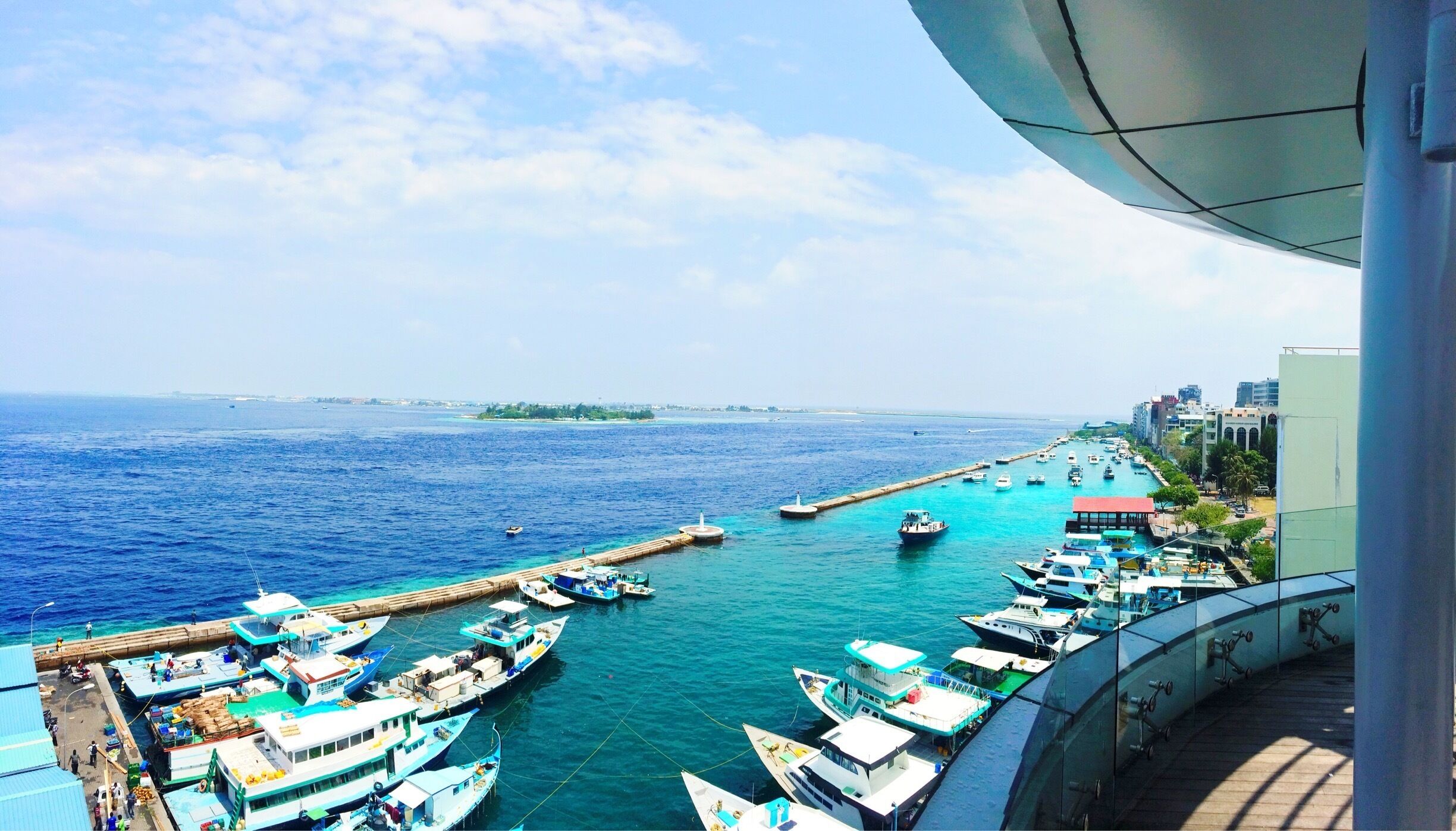 View from Salt cafe'