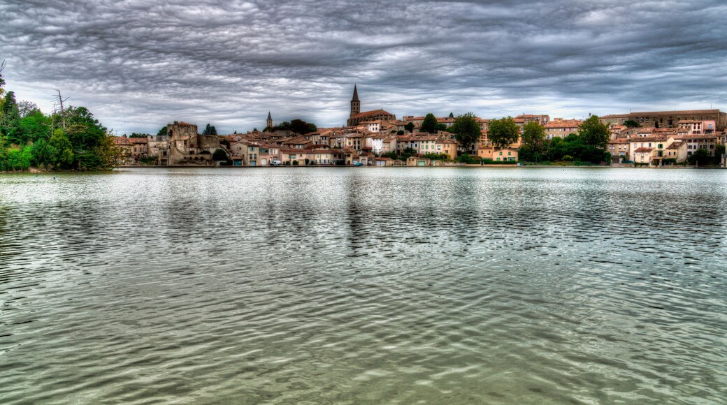 Le canal du Midi à Castelnaudary, France
