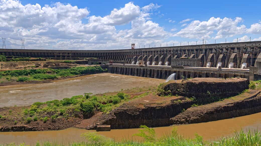 Itaipu dam and hydroelectric power plant