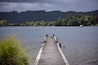 Lake Okareka is a small lake near Rotorua with a beautiful little settlement.