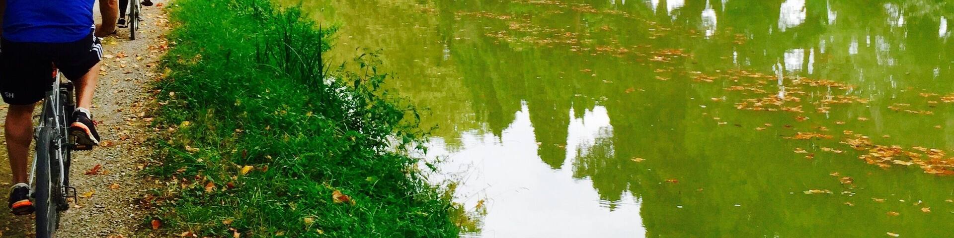 Canal du midi, Southern France.