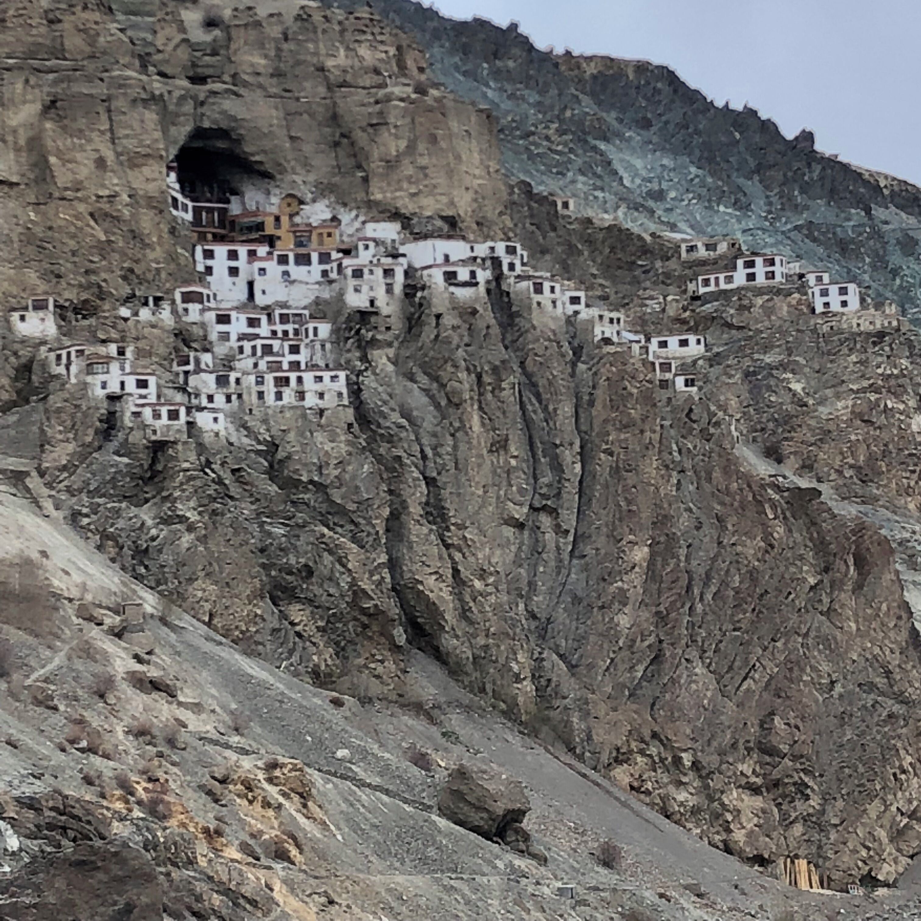 Phuktal Gompa is at the deepest of Zanskar.There is only a walk to there. Walk, walk and walk.