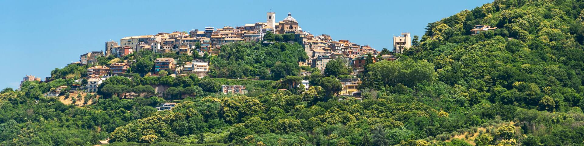 Monte Compatri seen from Monte Porzio Catone, Rome