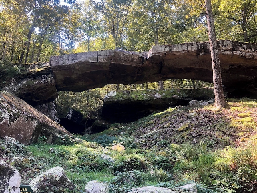 Natural Bridge of Arkansas near Clinton #arkansas #nature #ozarks