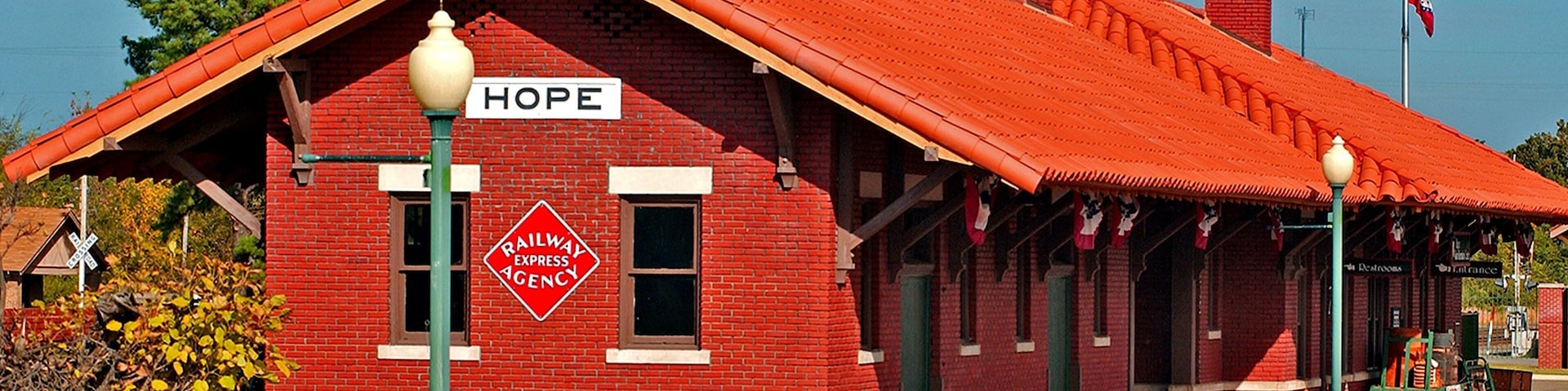 Hope que inclui elementos de patrimônio e sinalização