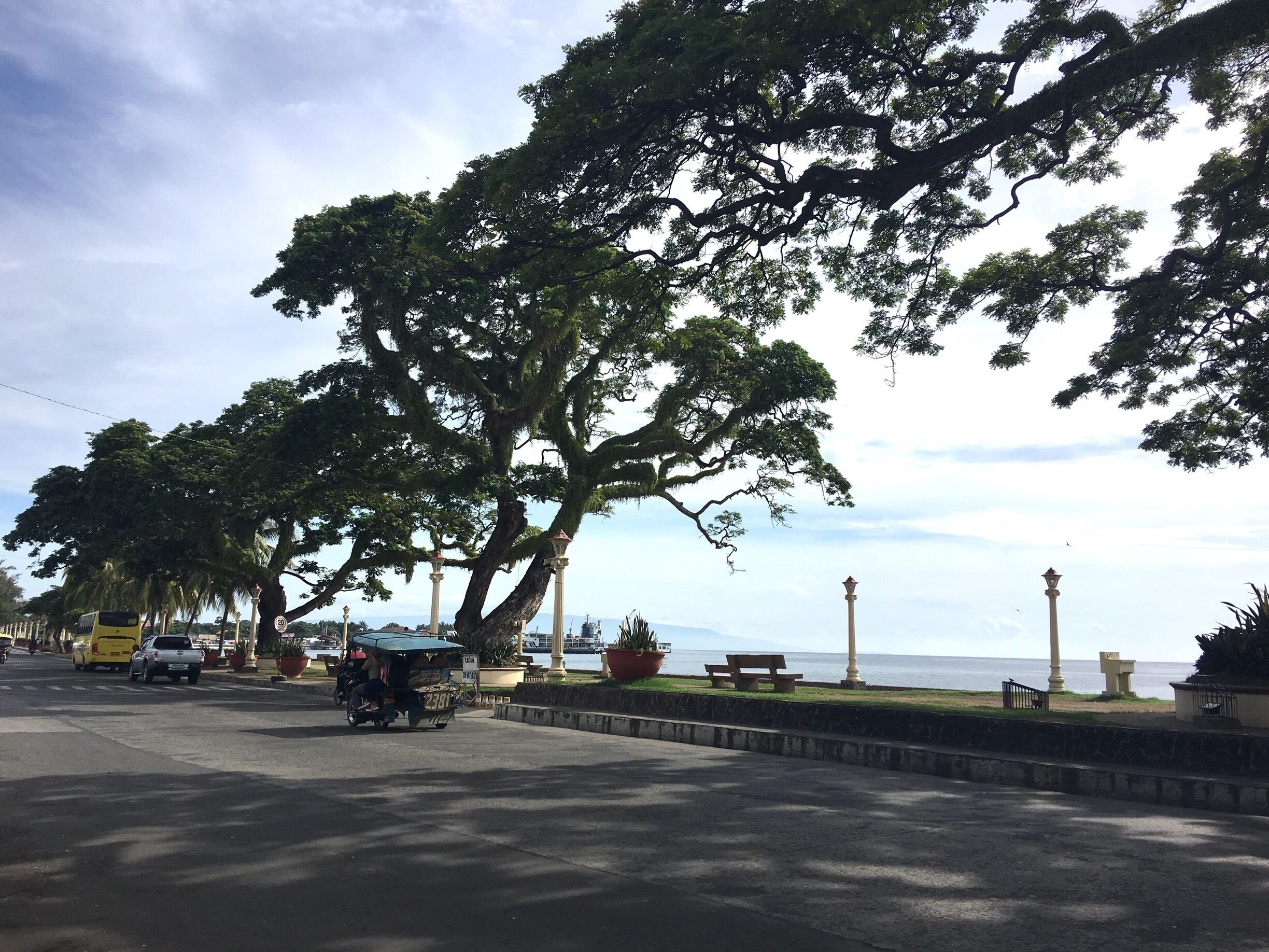 Dumaguete has this very nice stretch of baywalk where people can relax. It is such a calming experience just to sit down in one of its chairs. #travelokaph #travelokaphnegrosislands #traveltheworld