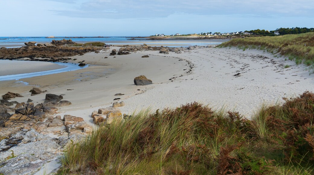 Beautiful coastline near Guisseny, Finistere, Brittany, France