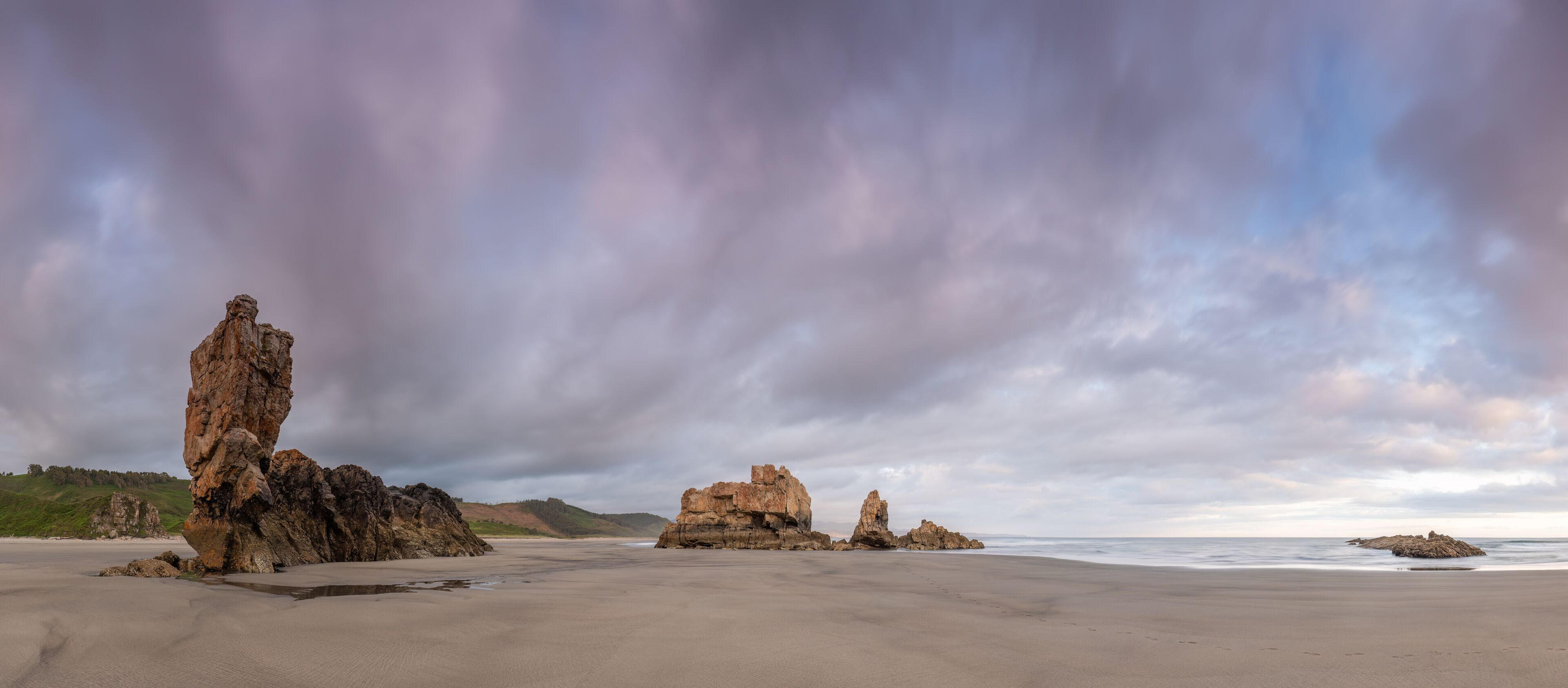 Bayas beach, Castrillon, Asturias, Spain