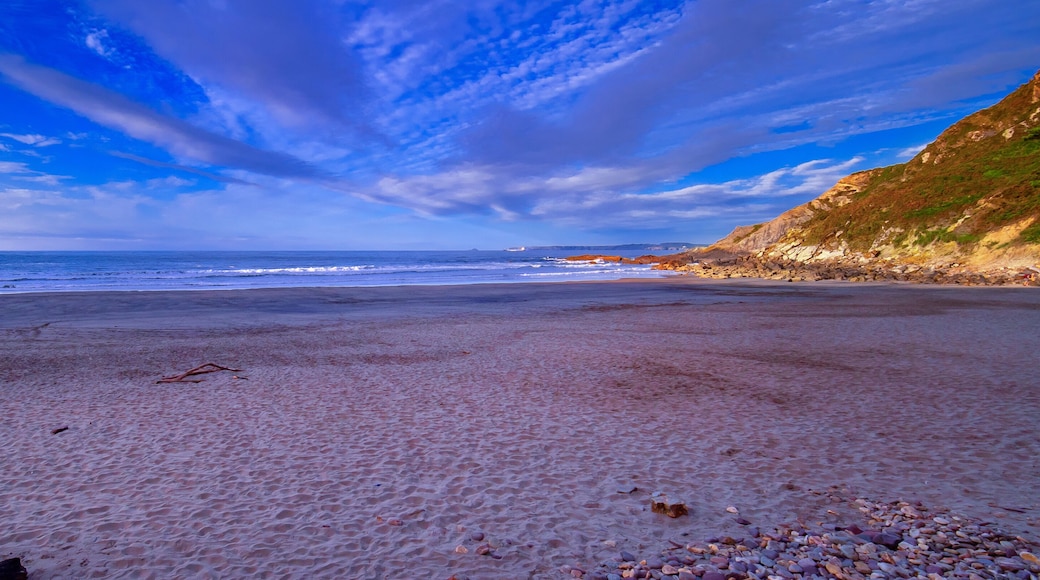 Beach of Munielles, Castrillón Council, Principado de Asturias, Spain, Europe