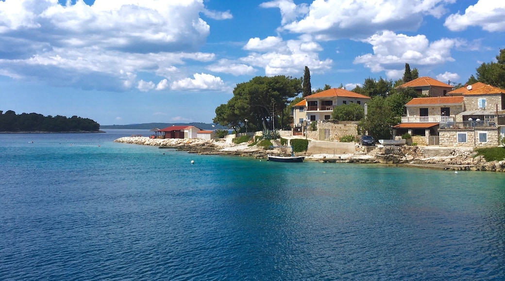 Harbour entrance of Maslinica, Šolta Island