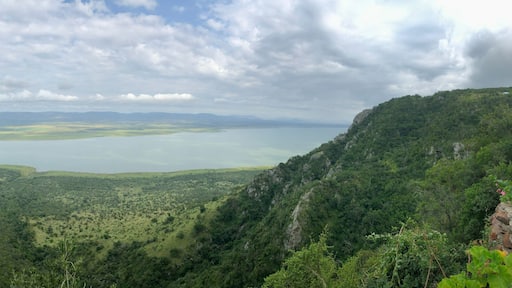 Jozini dam, Pongolapoort dam, northern KwaZulu-Natal, South Africa panorama