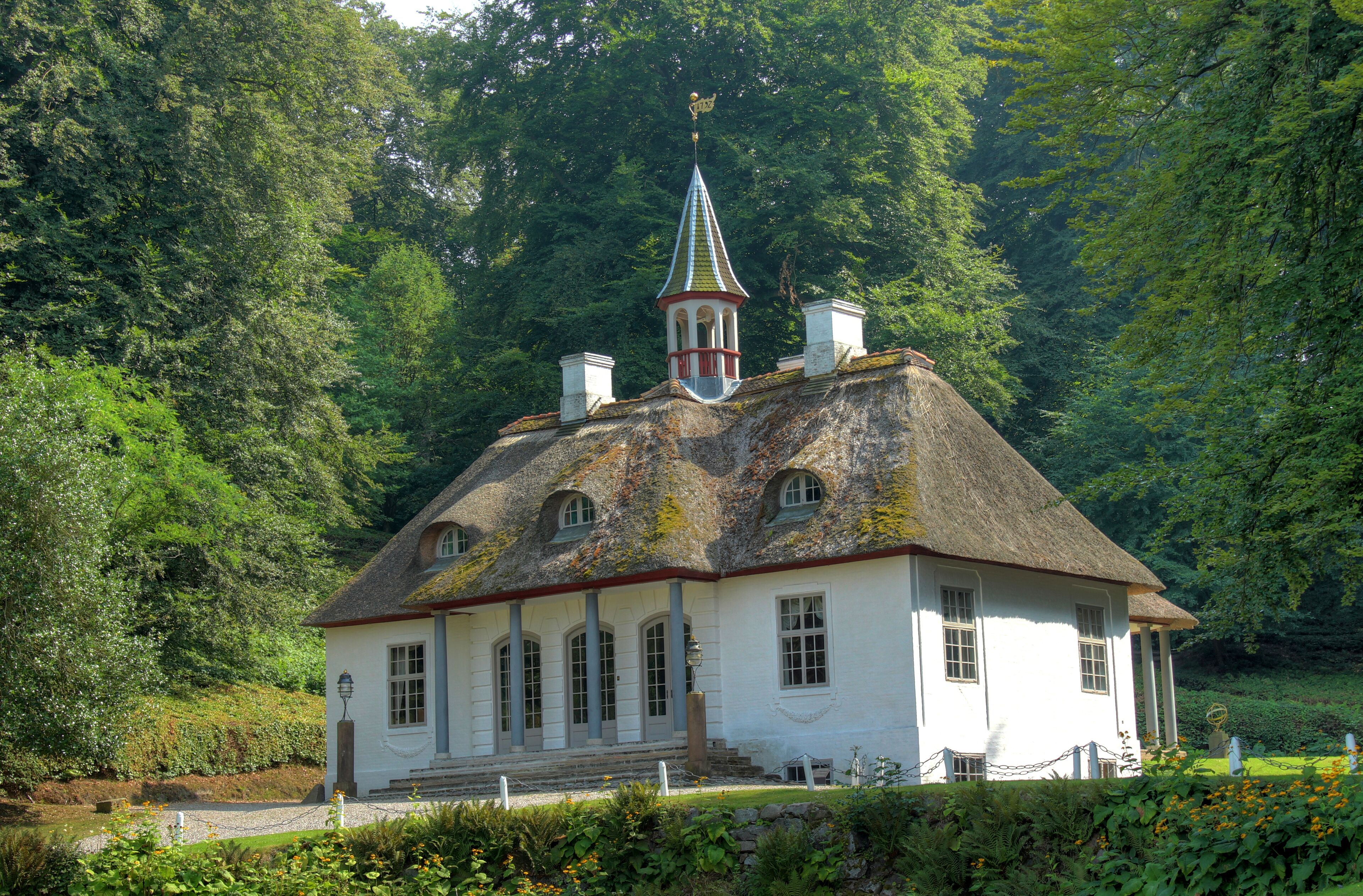 Liselund Slot Møn  Danmark (Liselund Schloss in Borre Dänemark)