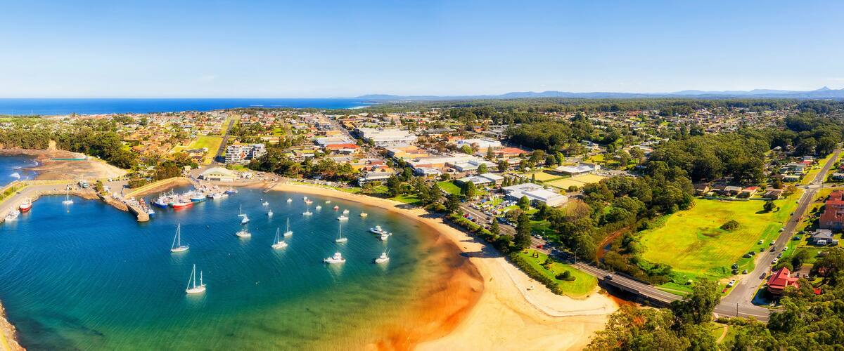 D Ulladulla north half harbour pan