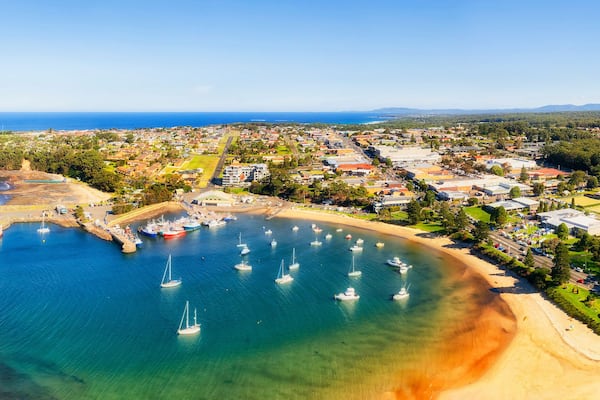 D Ulladulla north half harbour pan