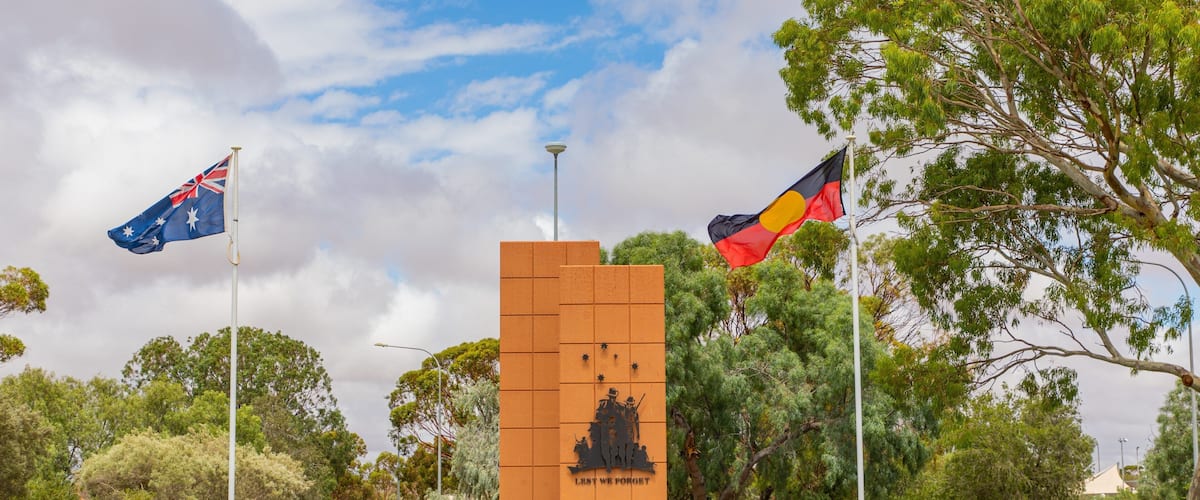 Roxby Downs featuring signage