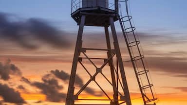 A static light lighthouse, would make an ideal foreground for Astro or LE startrail shots, taken 7th Aug around 9pm and the sun was setting directly behind it, in line with my position.
