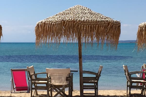 On the beach of Elafonisos